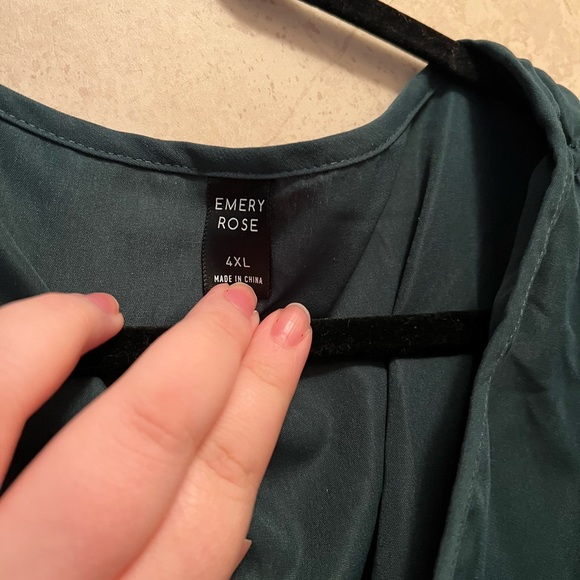 Shein Dark Green Cocktail Dress- 4X - Picture 2 of 2
